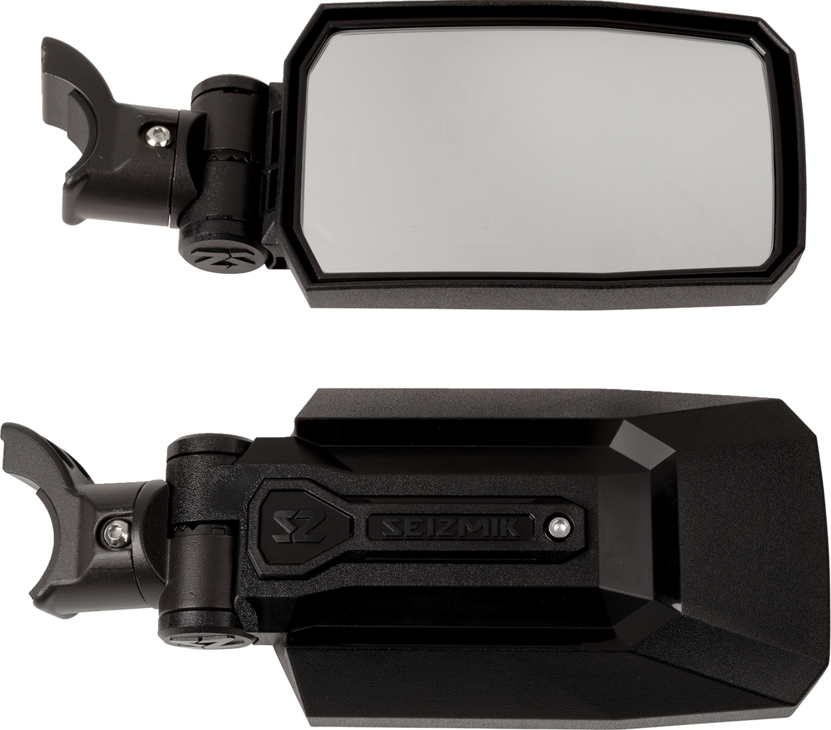 Seizmik Trailrider Side Mirror Pair – 1.75 / 2-Inch Tube