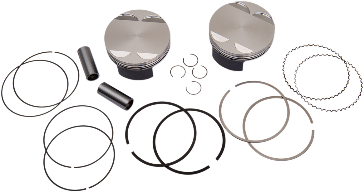 Wossner 95.94 mm Piston Kit - 12:1 for Polaris RZR / General 1000 - 0910-5601