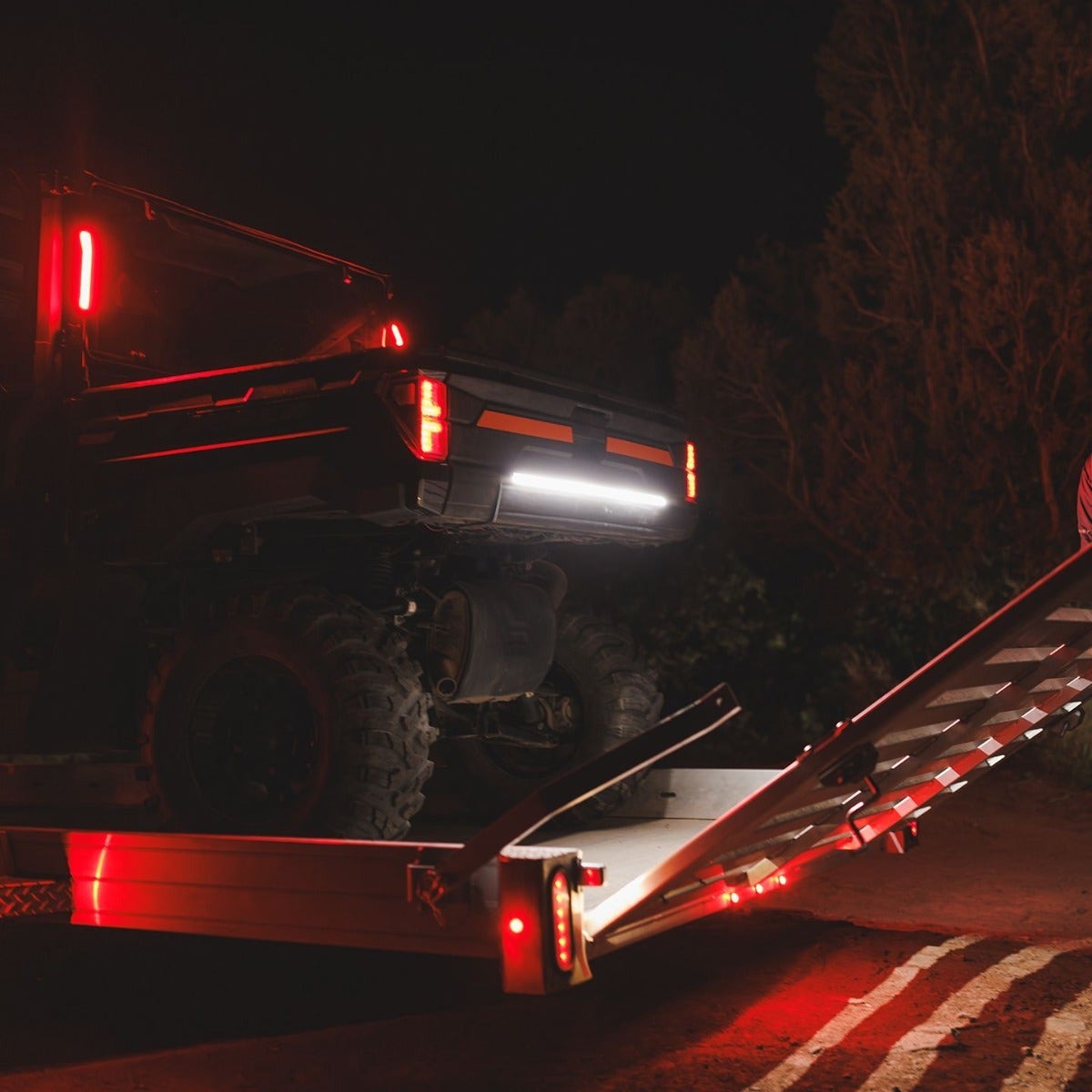 Polaris Ranger XP 1000 2019+ Apex Lights (Red)