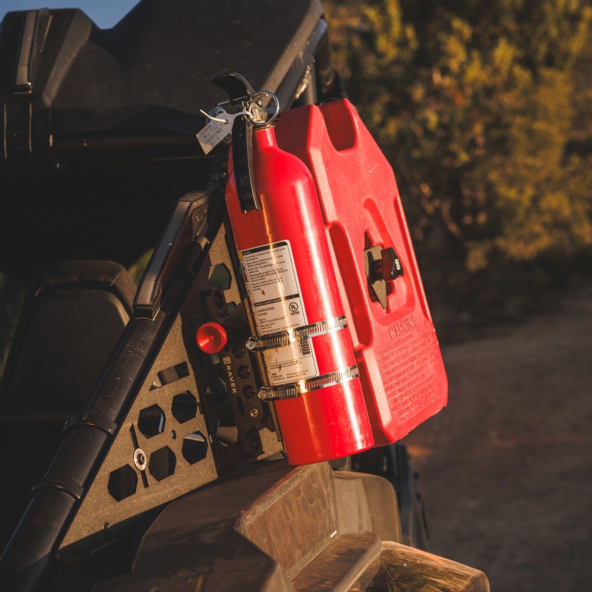 UTV MOLLE Quick Detach Fire Extinguisher Mount