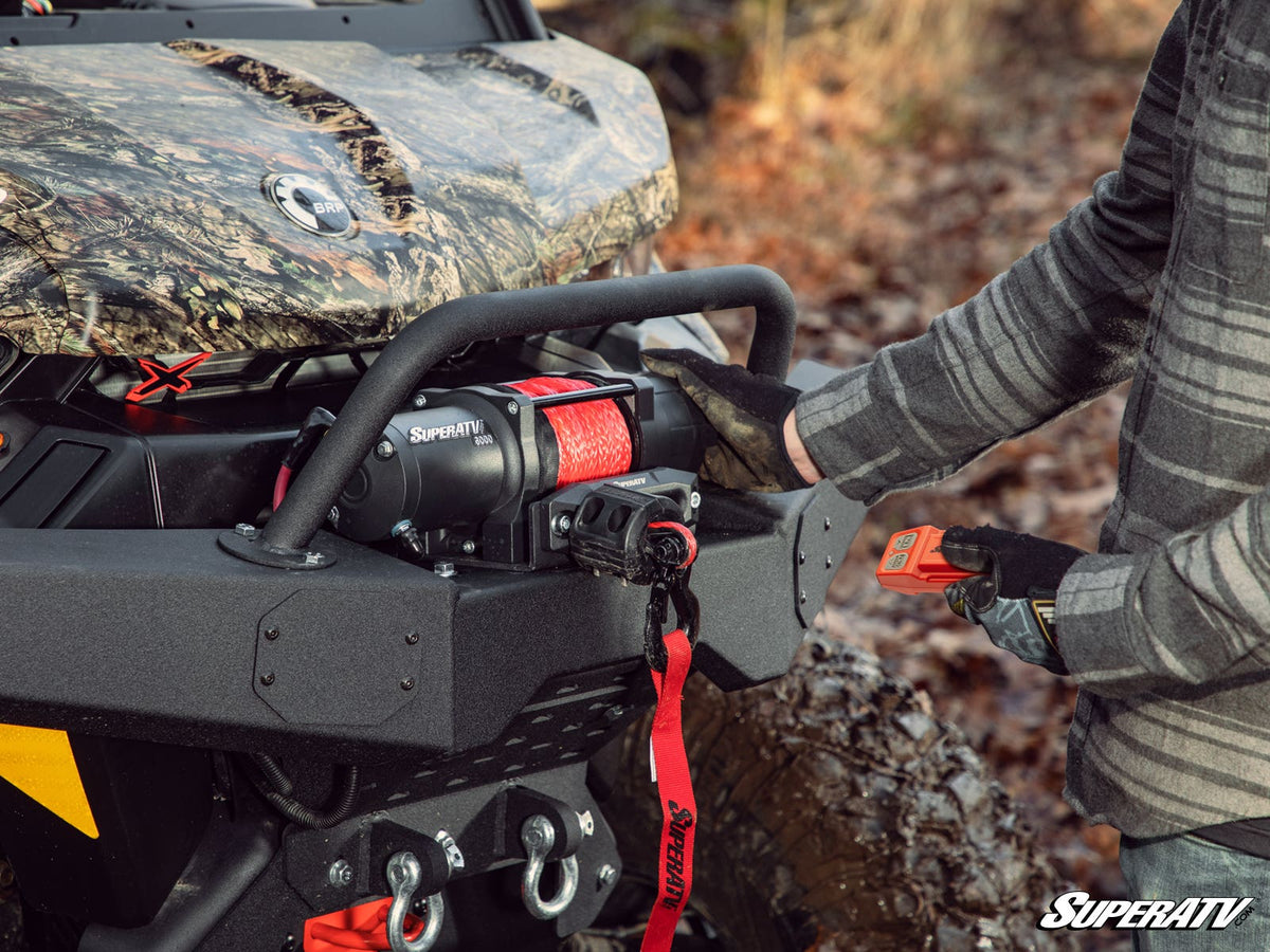 SuperATV Kinetic Winch-Ready Front Bumper for Polaris Ranger - image 12