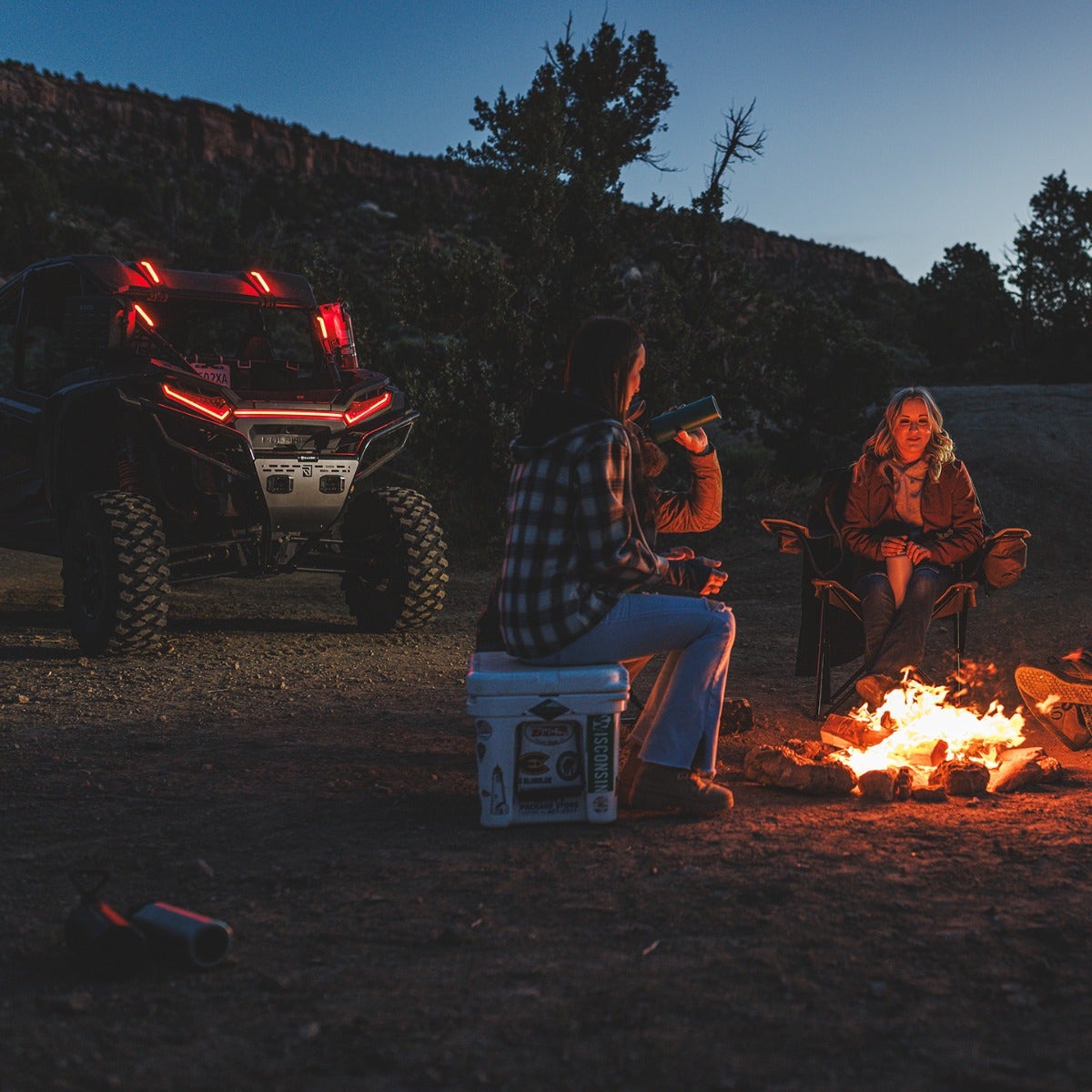 Polaris RZR XP 2024+ Apex Lights (Red)