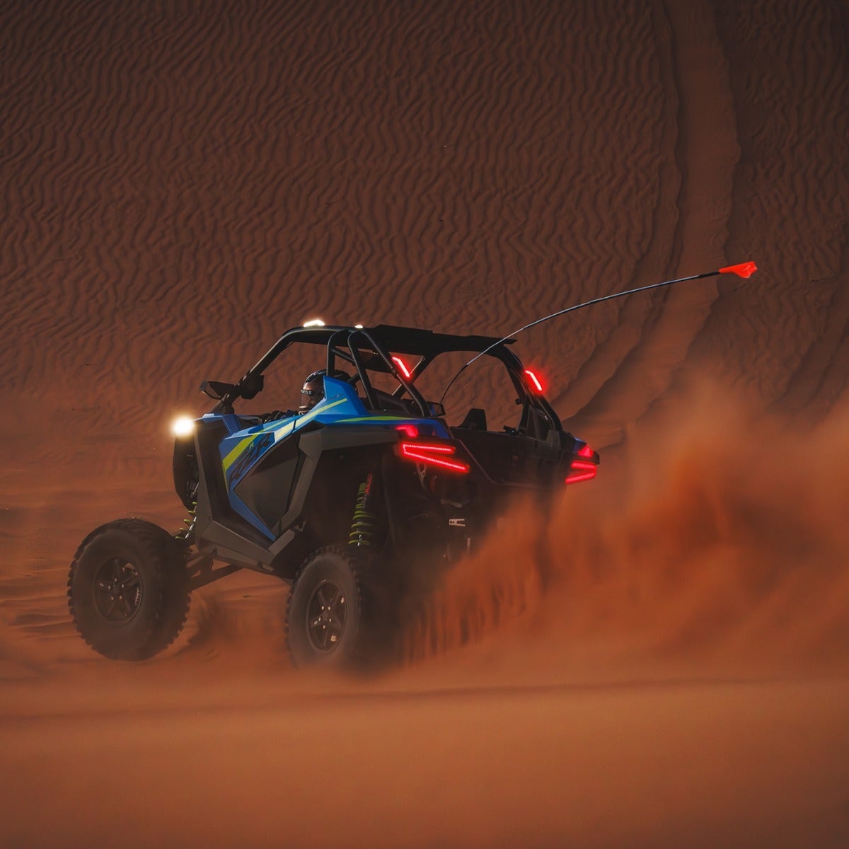 Polaris RZR Turbo R Apex Lights (Red)