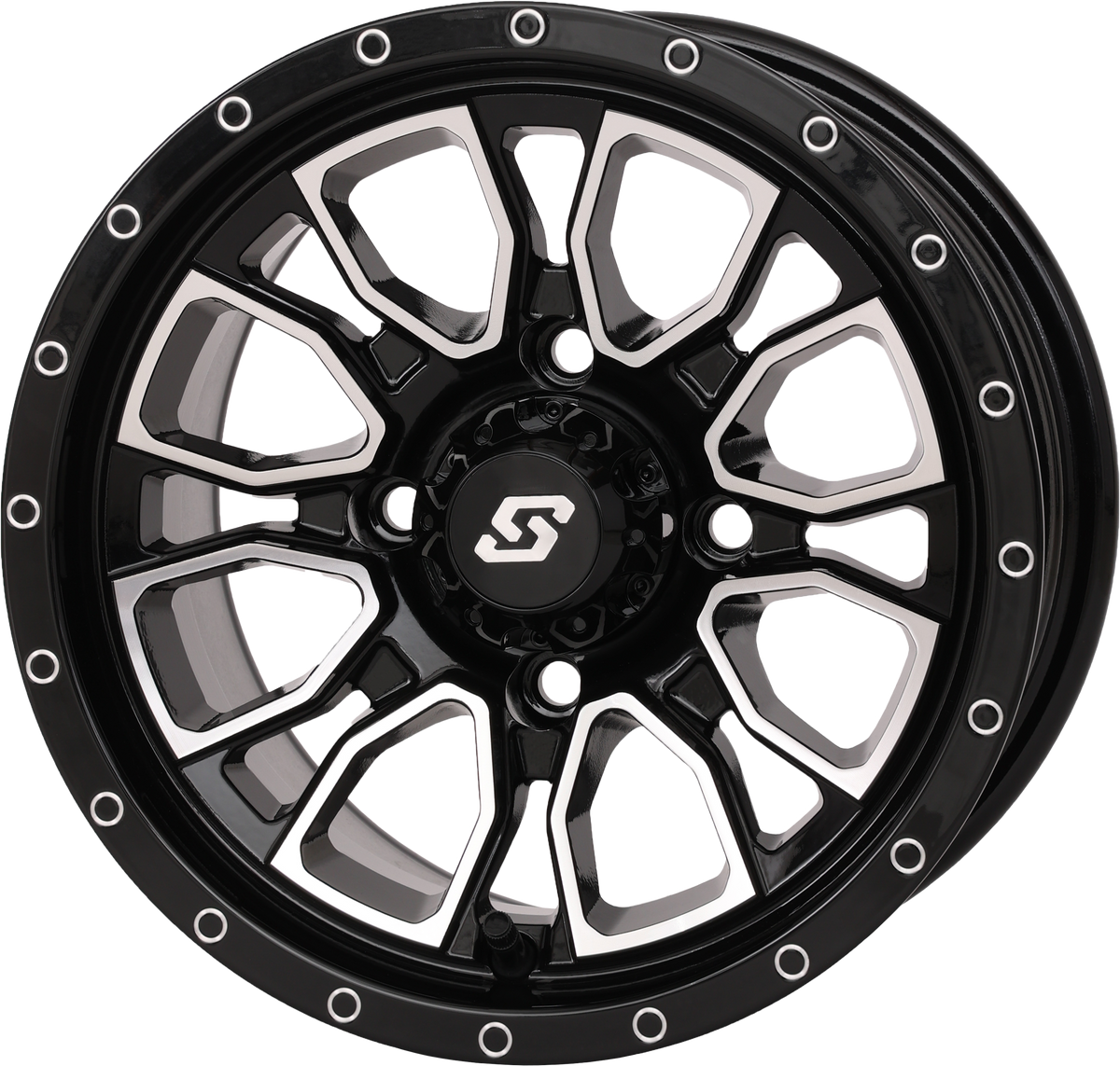 Sedona Fusion Wheel - Gloss Black / Machined product image 1
