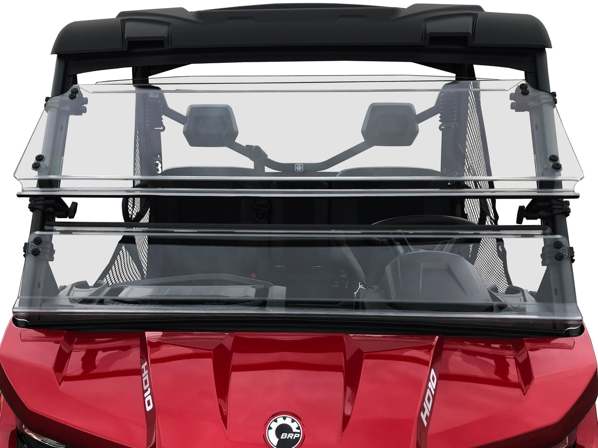 Spike D-2 Full Tilting Windshield for Can-Am Defender product image 3