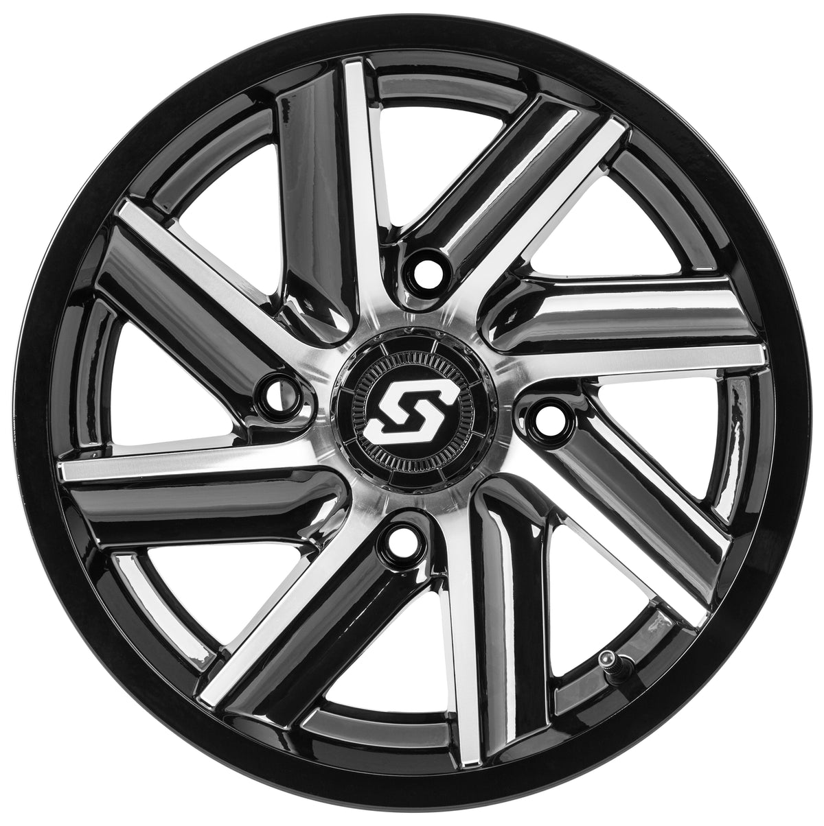 Sedona Chopper Wheel - Black / Machined | Clearance product image 2