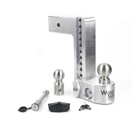 Aluminum Drop Hitch with tongue weight scale | Weigh Safe