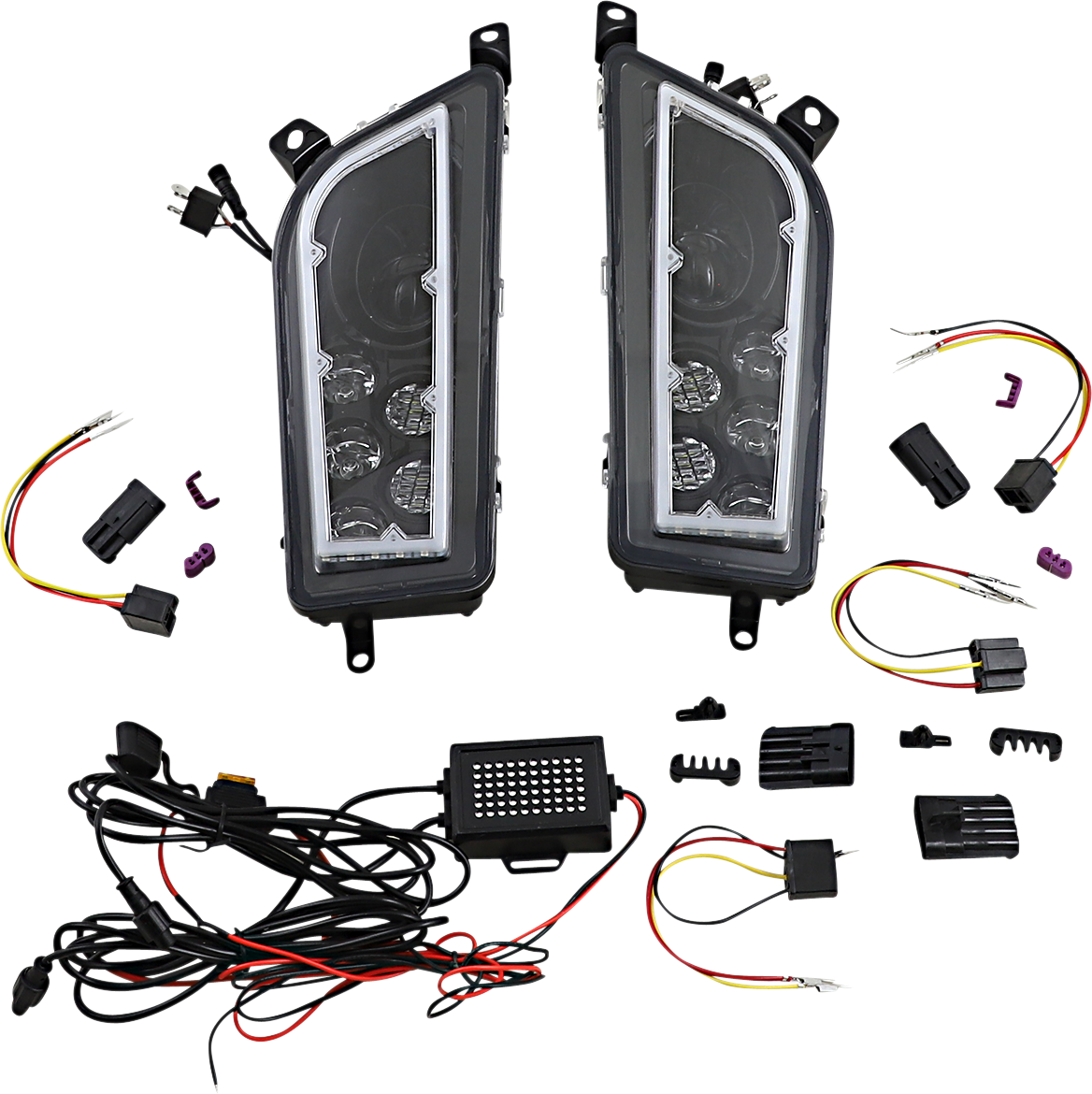 Moose LED Headlight Pair for Polaris RZR 900 - 2001-2328