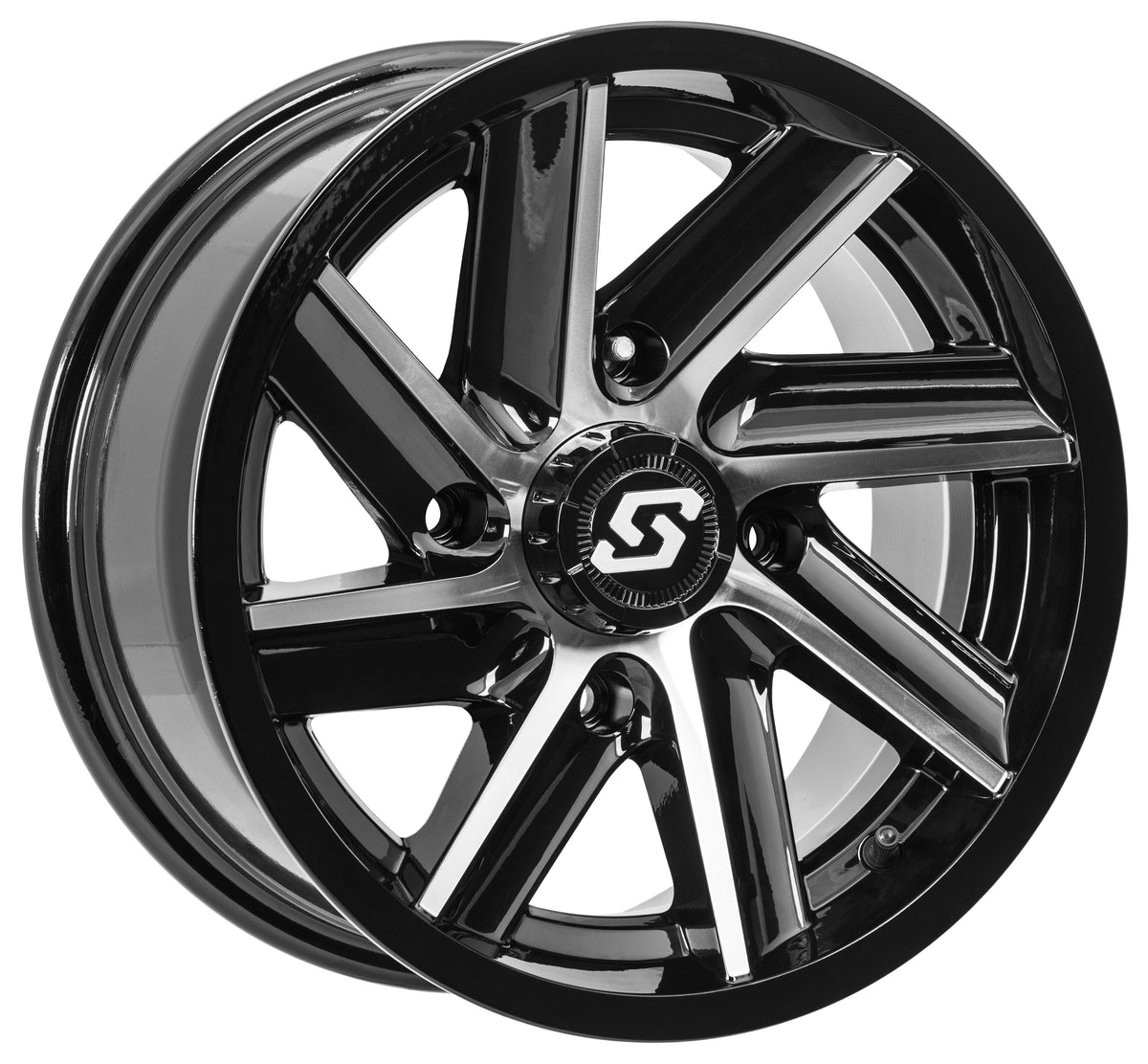 Sedona Chopper Wheel - Black / Machined | Clearance product image 1