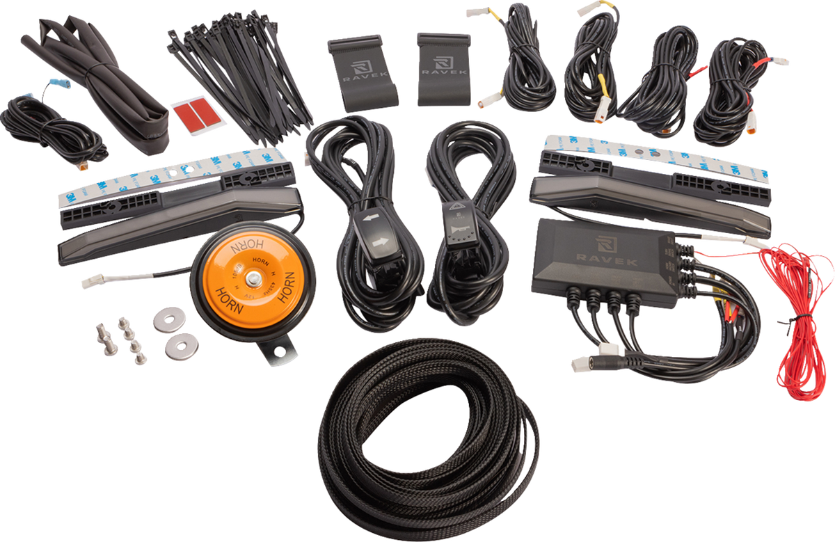 Turn Signal Kit - Amber - White Running Light - CFMOTO Z-Force