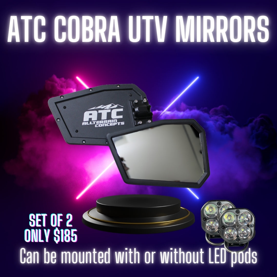 Cobra Mirrors for UTV (Set of 2) product photo