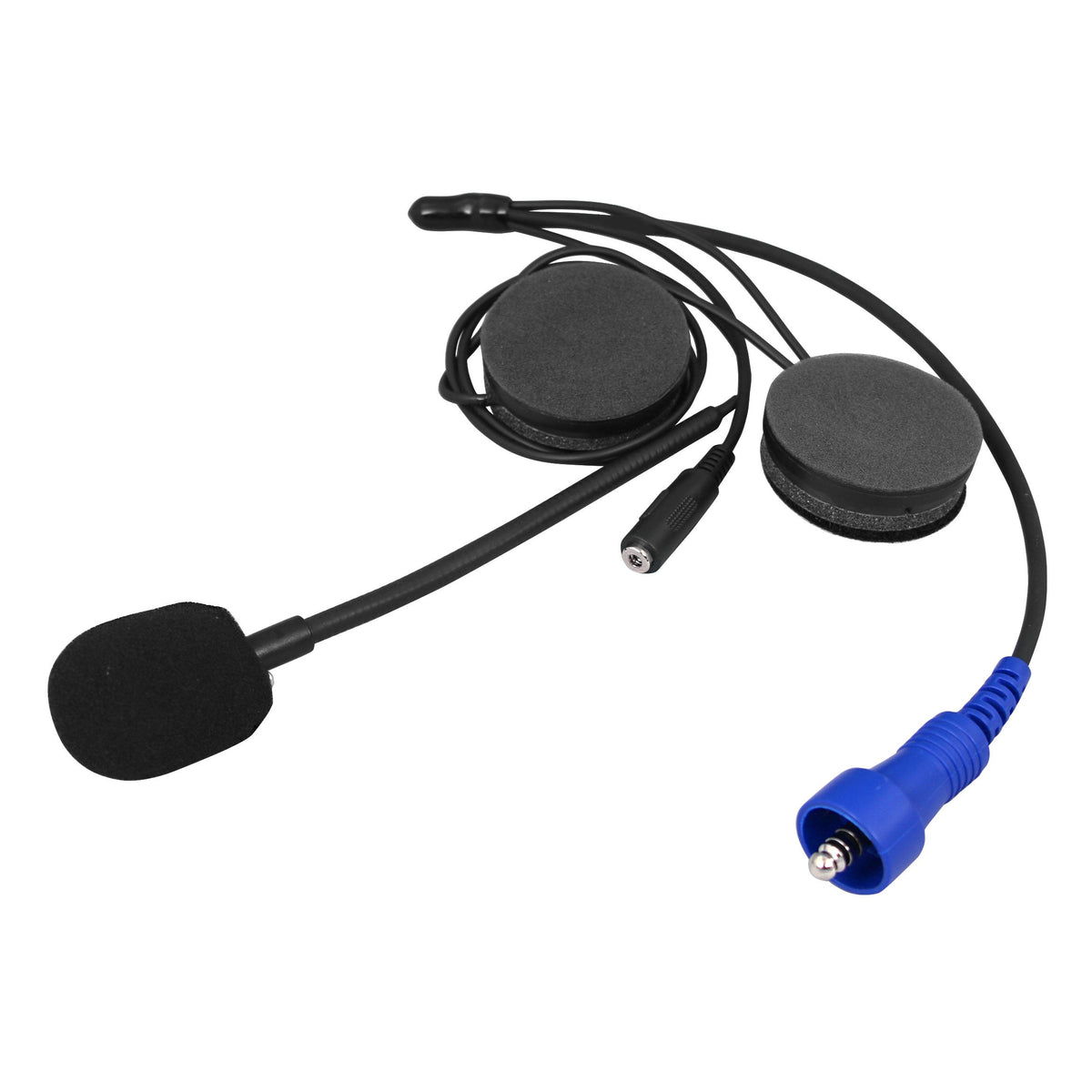 Wired Helmet Kit with Alpha Audio Speakers, Mic, and 3.5mm Jack