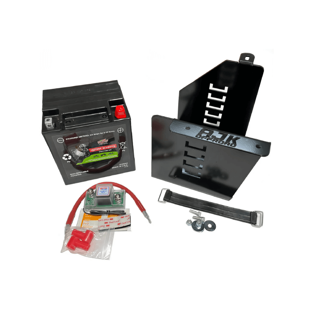 Honda Talon Dual Battery Kit — Honda Talon Dual Battery Kit by AJK Offroad