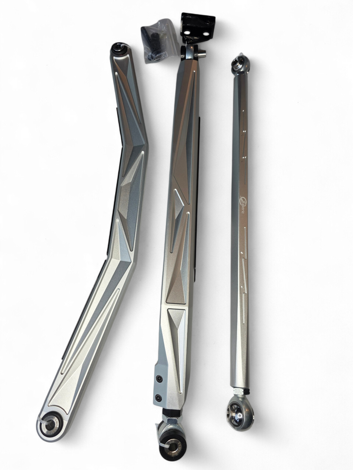 2024-2026 Can-Am Maverick R High Clearance Billet Radius Rods - Clear - product view 1