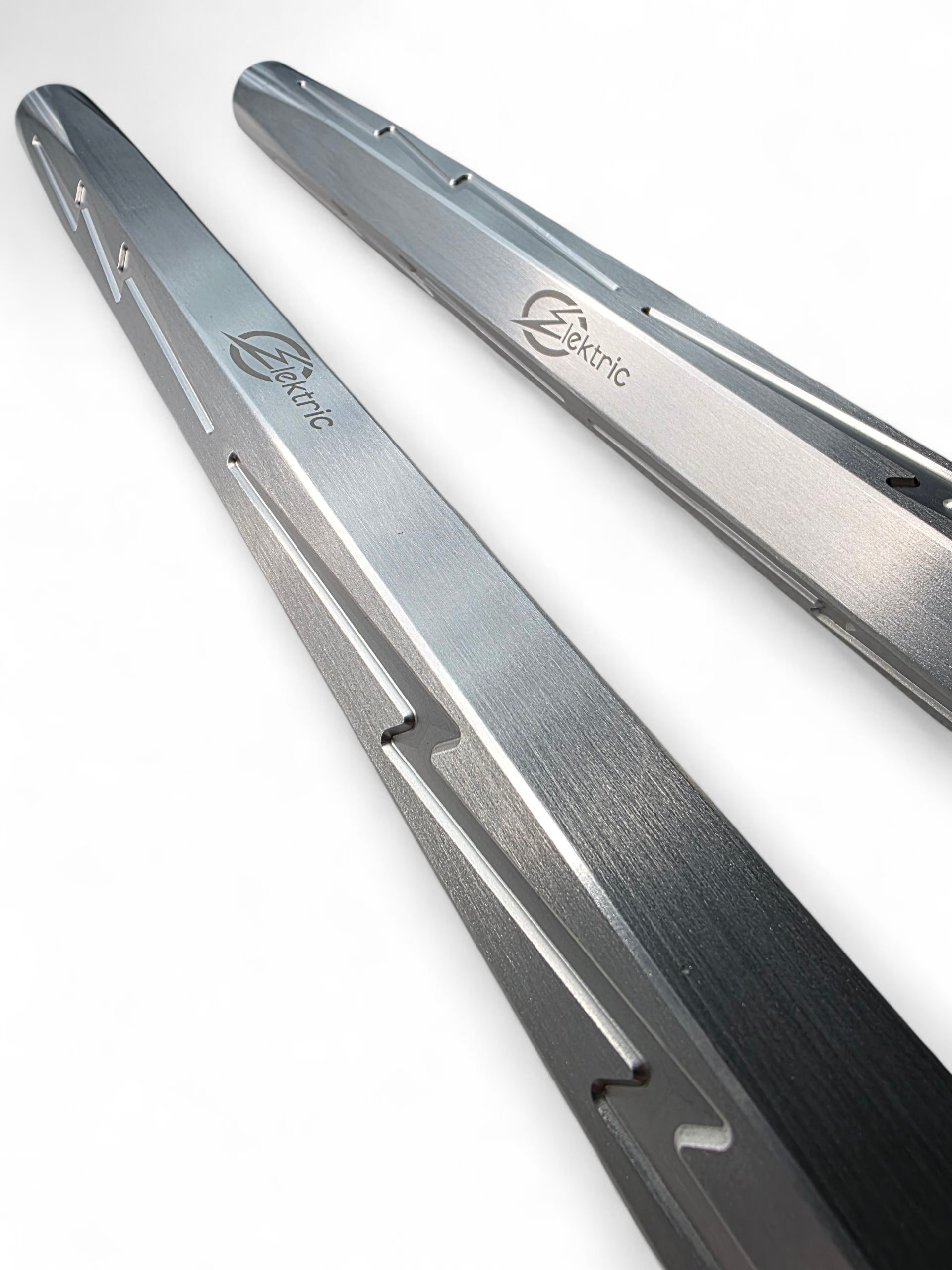 2024+ Can Am Maverick R Billet Tie Rods Anodized Clear