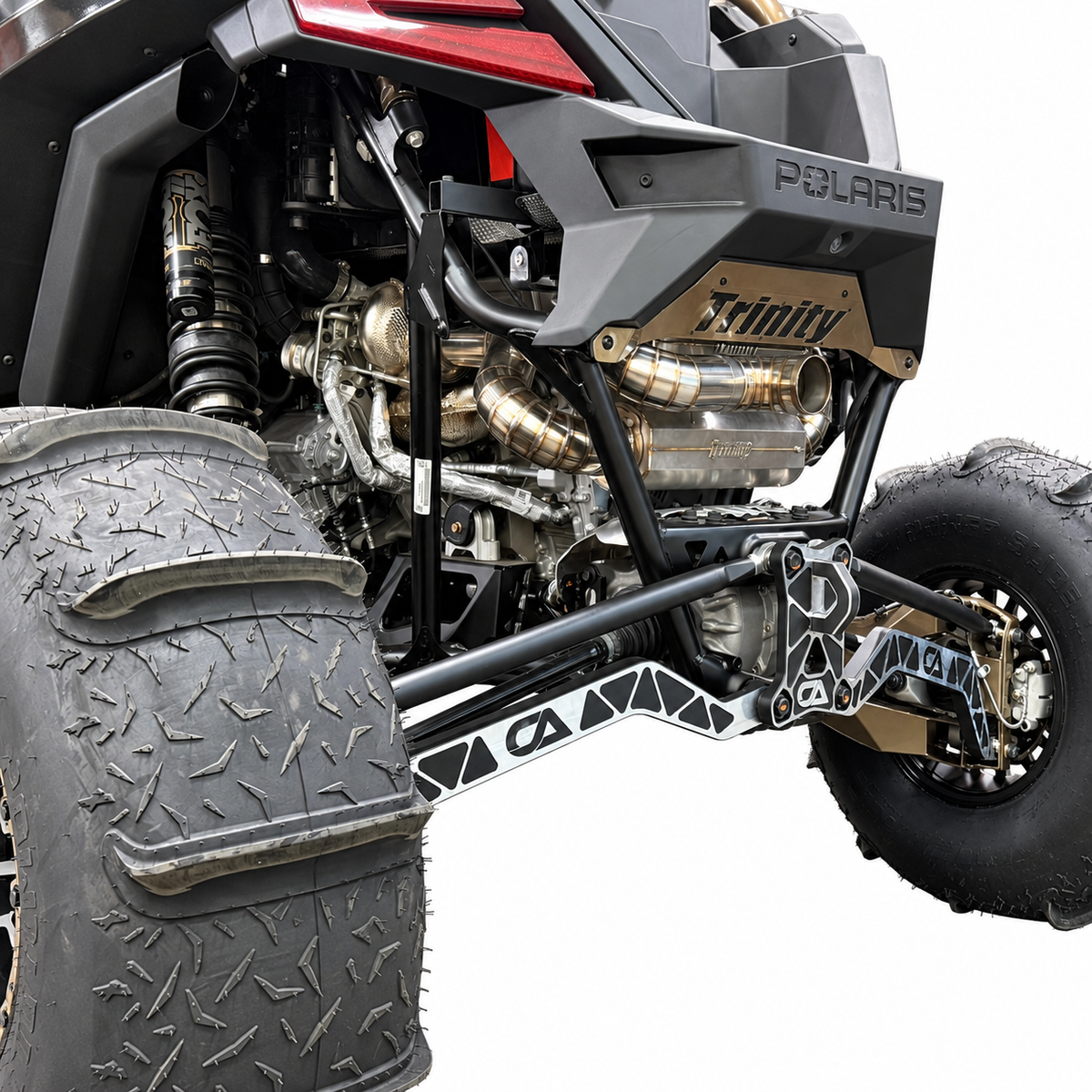 2027 Polaris Pro Boost Stage 5 Turbo-Back Exhaust — Preorder - TR-4208 - view 2