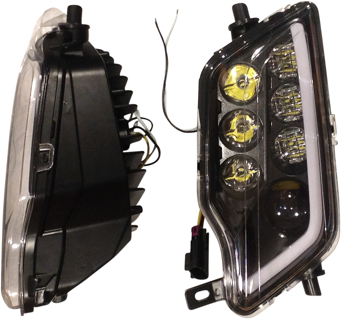 Brite-Lites Halo LED Headlight Pair for Honda Pioneer 1000 - 2001-1845