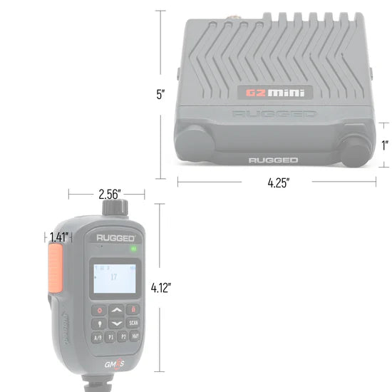 Rugged Radios G2 Mini 30W GMRS | Rugged Radios
