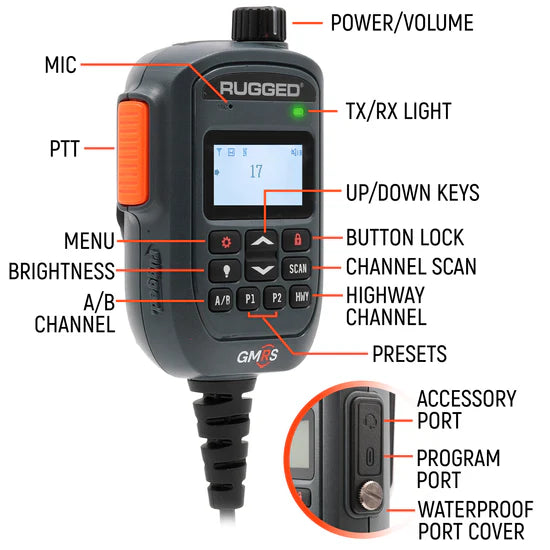 Rugged Radios G2 Mini 30W GMRS | Rugged Radios