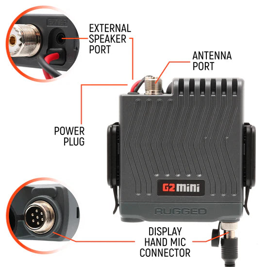 Rugged Radios G2 Mini 30W GMRS | Rugged Radios