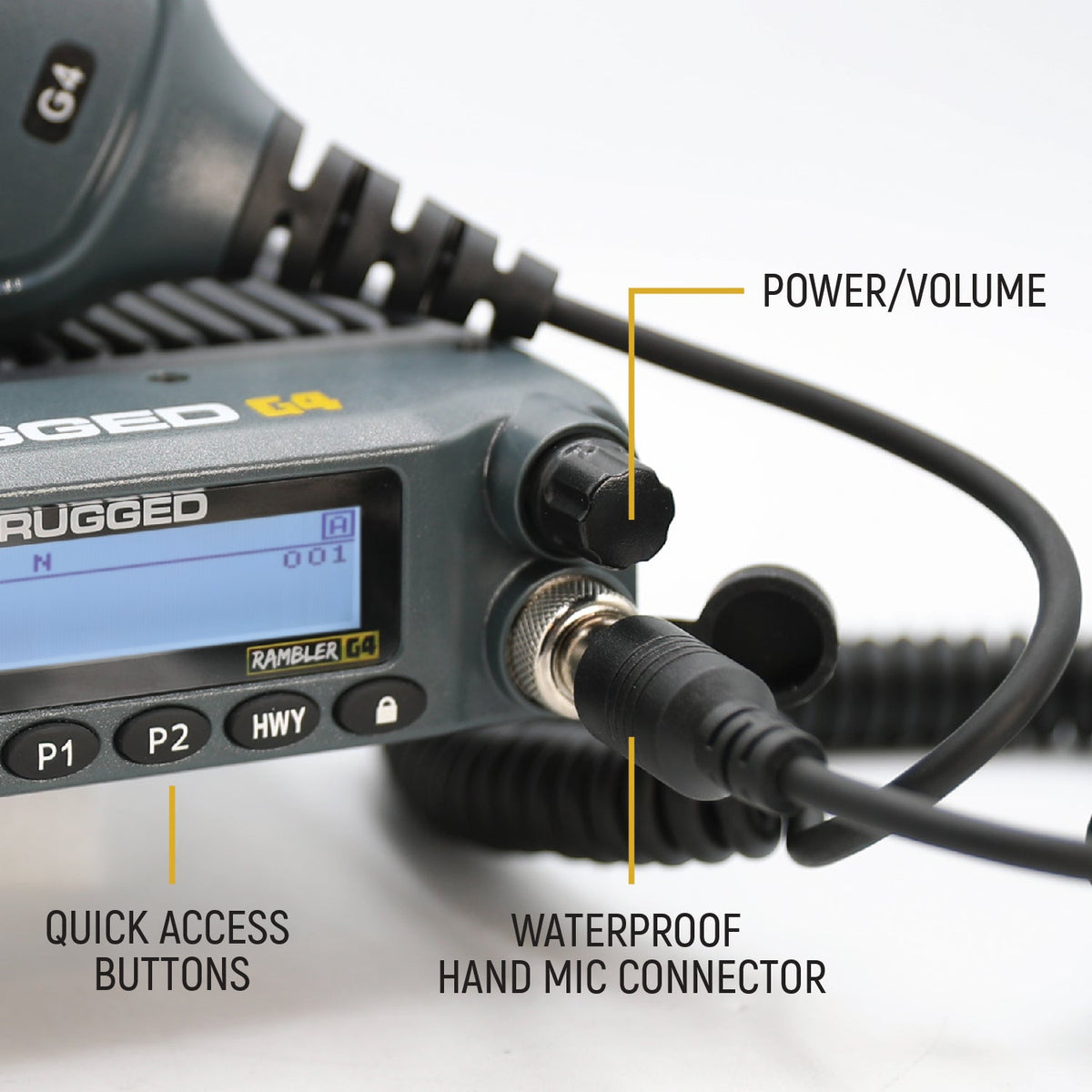Rambler G4 - 50W GMRS Mobile Radio