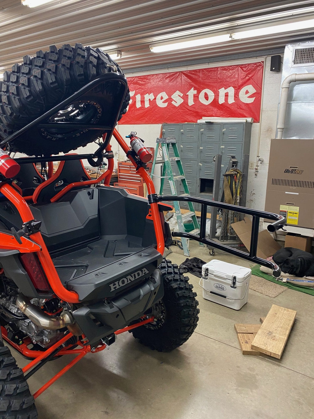 Honda Talon Swinging Bed Extender/Tailgate — Honda Talon Swinging Bed Extender/Tailgate  AJK Offroad