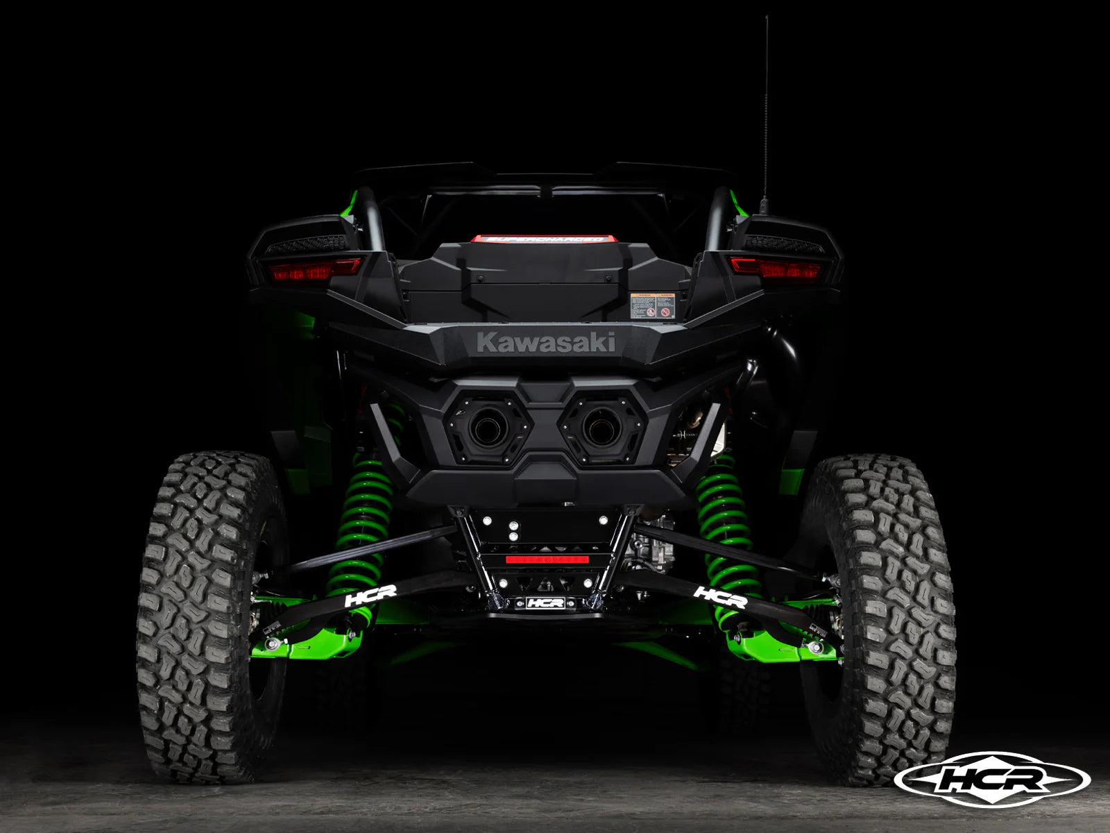 Kawasaki H2 Radius Rods back view