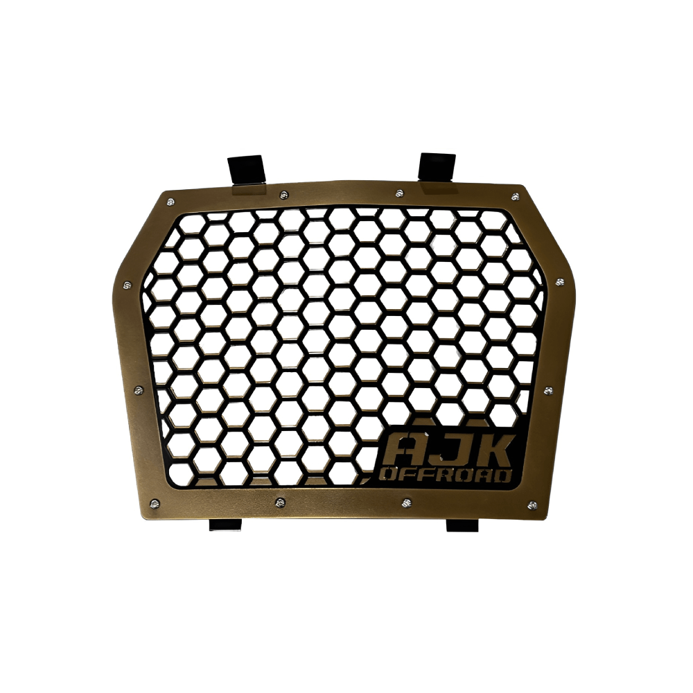 Kawasaki KRX Front Grille — Kawasaki KRX Front Grill by AJK Offroad in Bronze