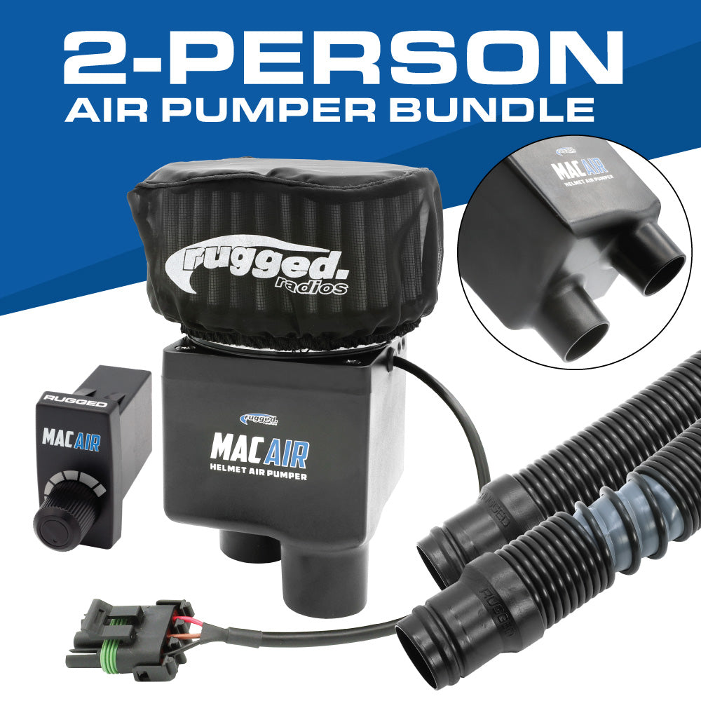 MAC Air two-person pumper, controller and hoses — included bundle component