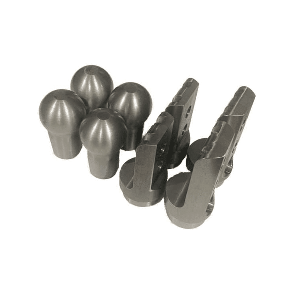Polaris Pro R Cage Bung Set Domed Style — Polaris PRO R Cage Bung Set Domed Style  AJK Offroad