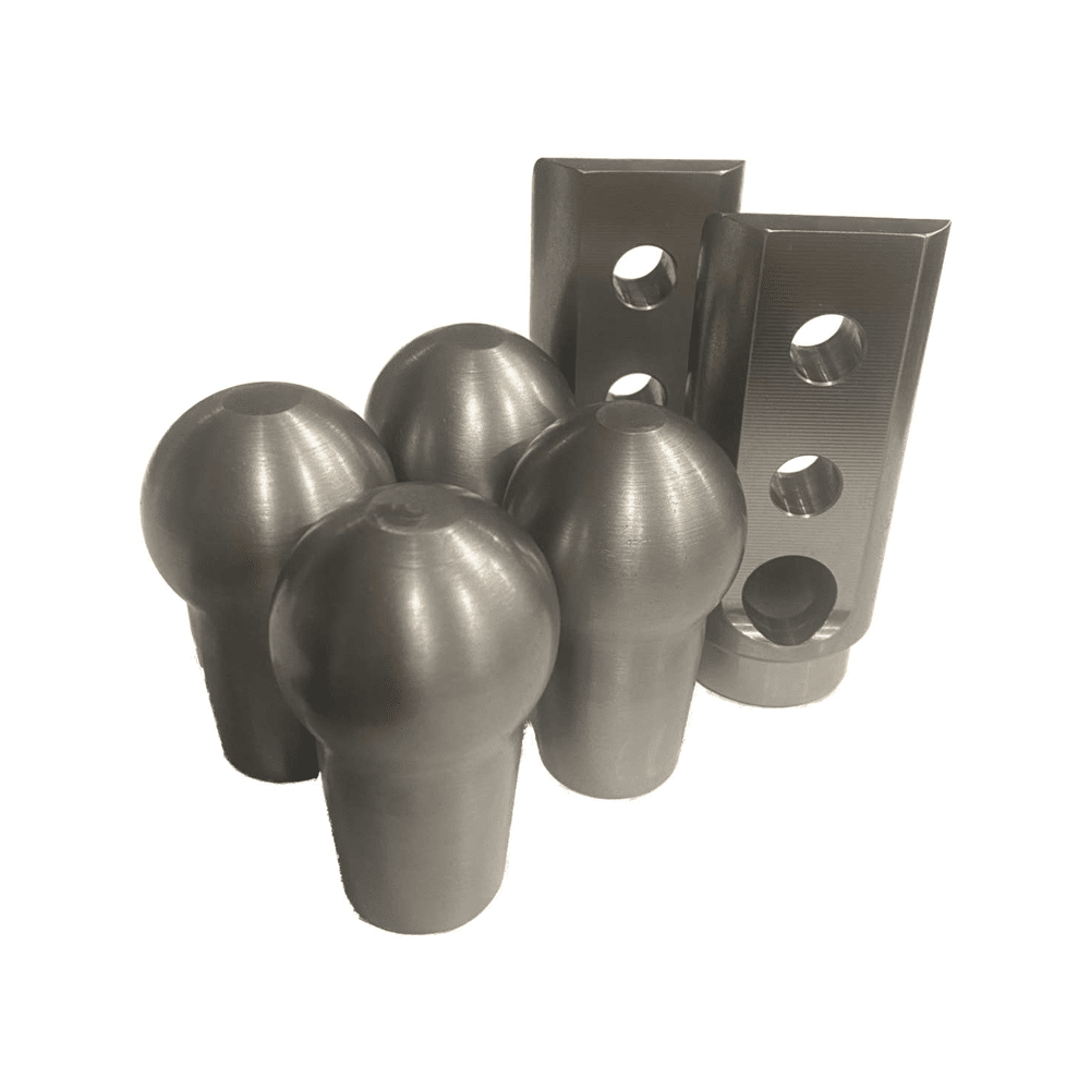 Polaris Pro R Cage Bung Set Domed Style — Polaris PRO R Cage Bung Set Domed Style  AJK Offroad 2 Seats 1.75 OD .120 wall