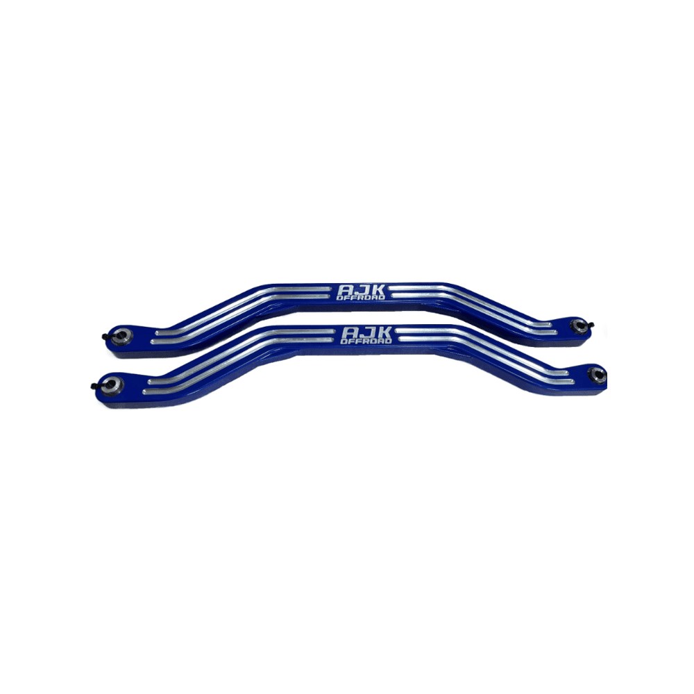 Polaris Pro R / Turbo R High Clearance Radius Rods — Polaris Pro R / Turbo R High Clearance Radius Rods by AJK Offroad Blue Lower