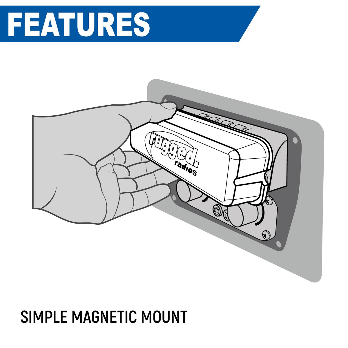 Magnetic Radio Cover