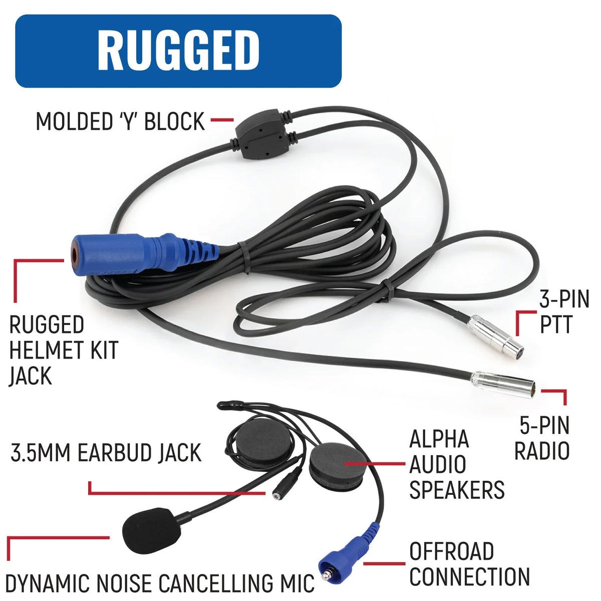 Wired Driver Only Communication Kit without Radio