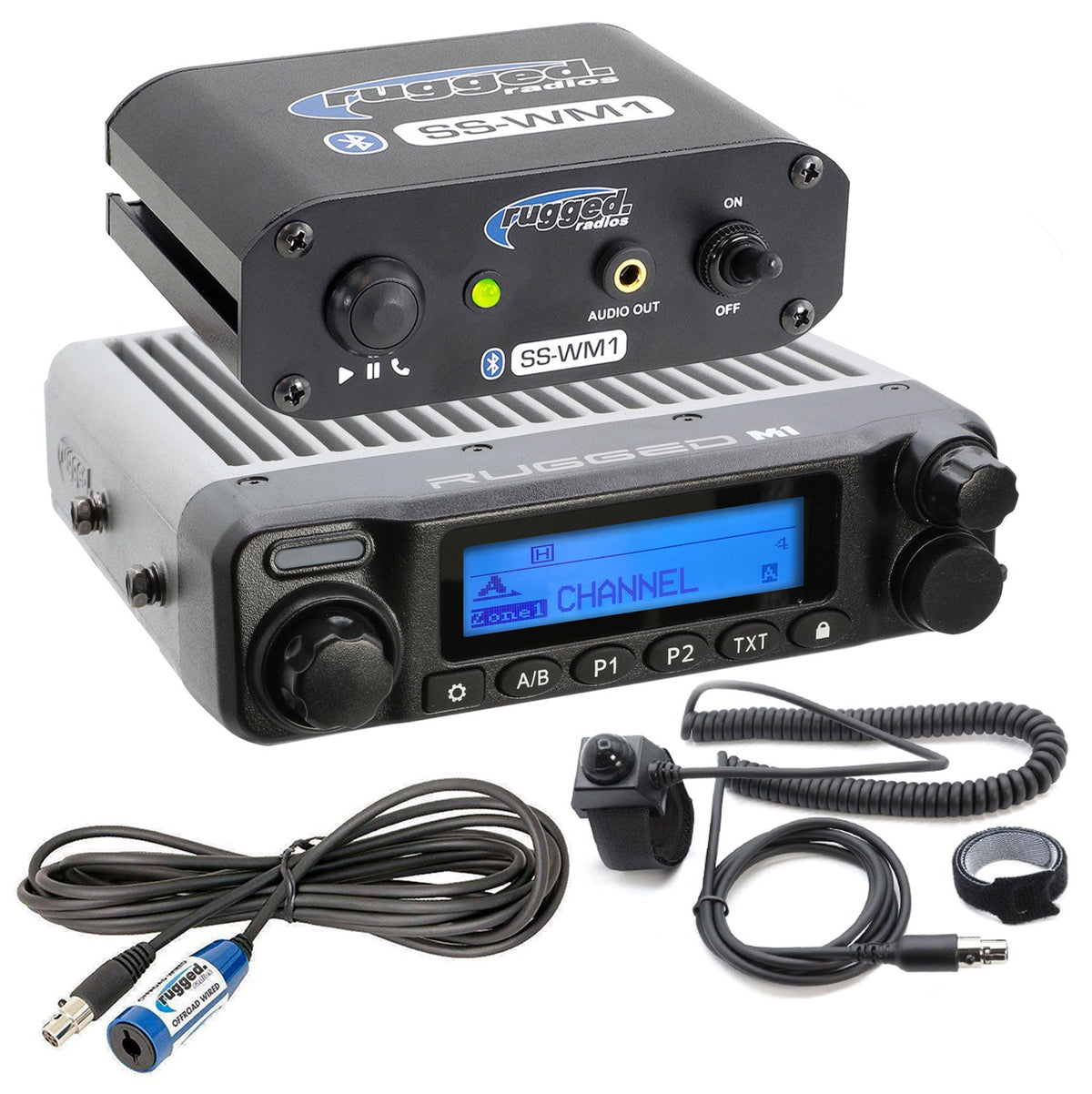 SS-WM1 Single Seat Kit with Digital Radio – Helmet Kit