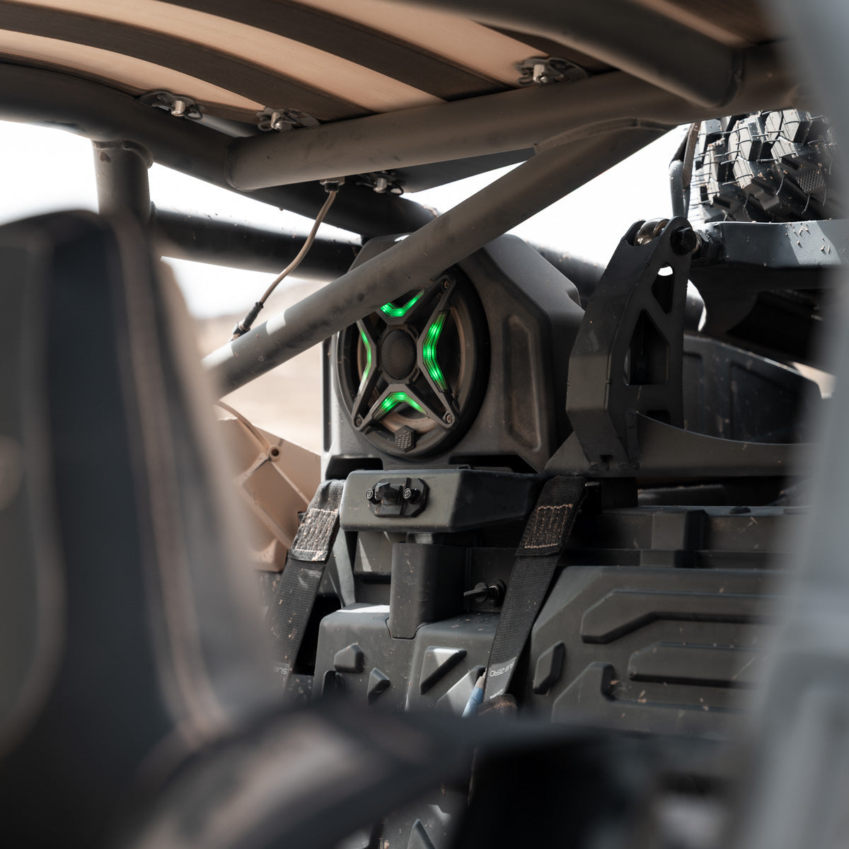 2020-2026 Polaris® RZR Pro R / Turbo R / Pro S / Pro XP 6.5" Rear-Hump Speaker-Pods