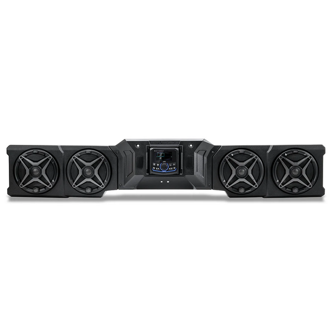Can-Am Defender Overhead Sound Bar | SSV Works JVC Bluetooth