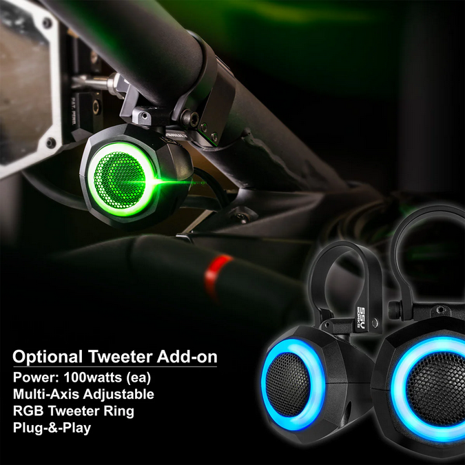 2014–2023 Polaris RZR V-Spec 5-Speaker Plug-&amp;-Play Kit | SSV Works