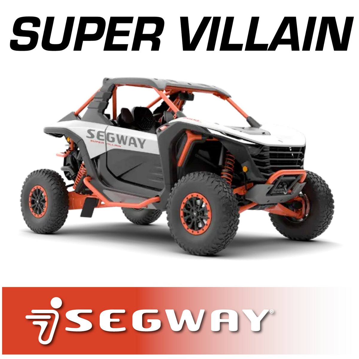 Segway Super Villain Complete Communication Kit with Bluetooth Intercom and 2-Way Radio – STX Stereo Remote Head, M1 VHF Business Band