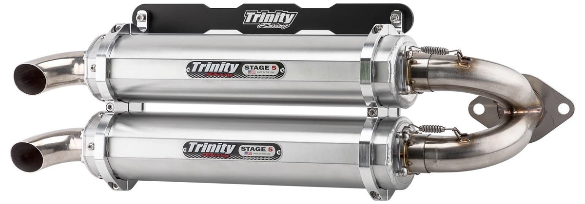 Polaris RZR RS1 Stage 5 Dual Slip-On Exhaust - TR-4165S - view 1