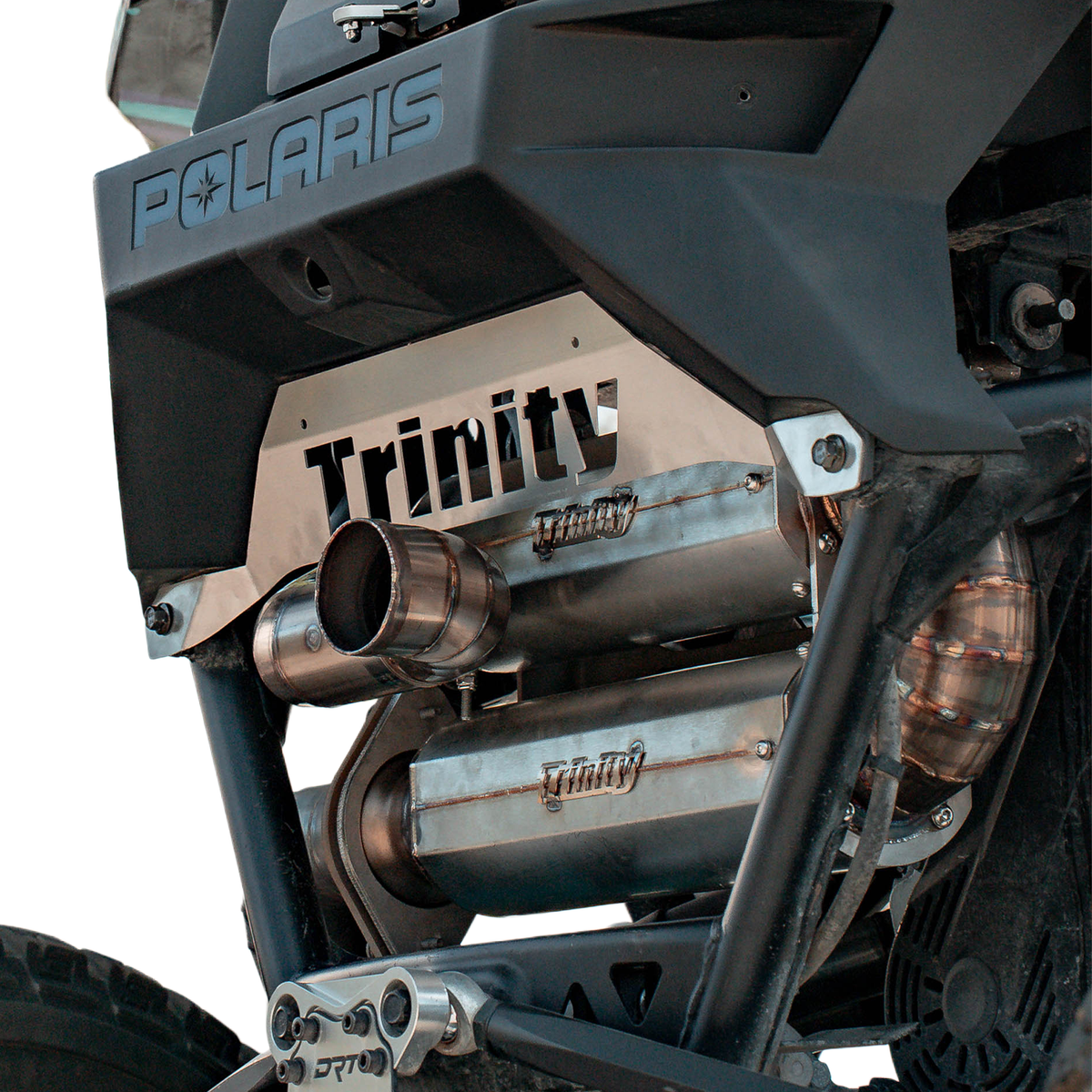 Trinity Racing TR-4206 Stage 5 Dual Slip-On exhaust for 2022–2027 Polaris RZR Pro R - view 2