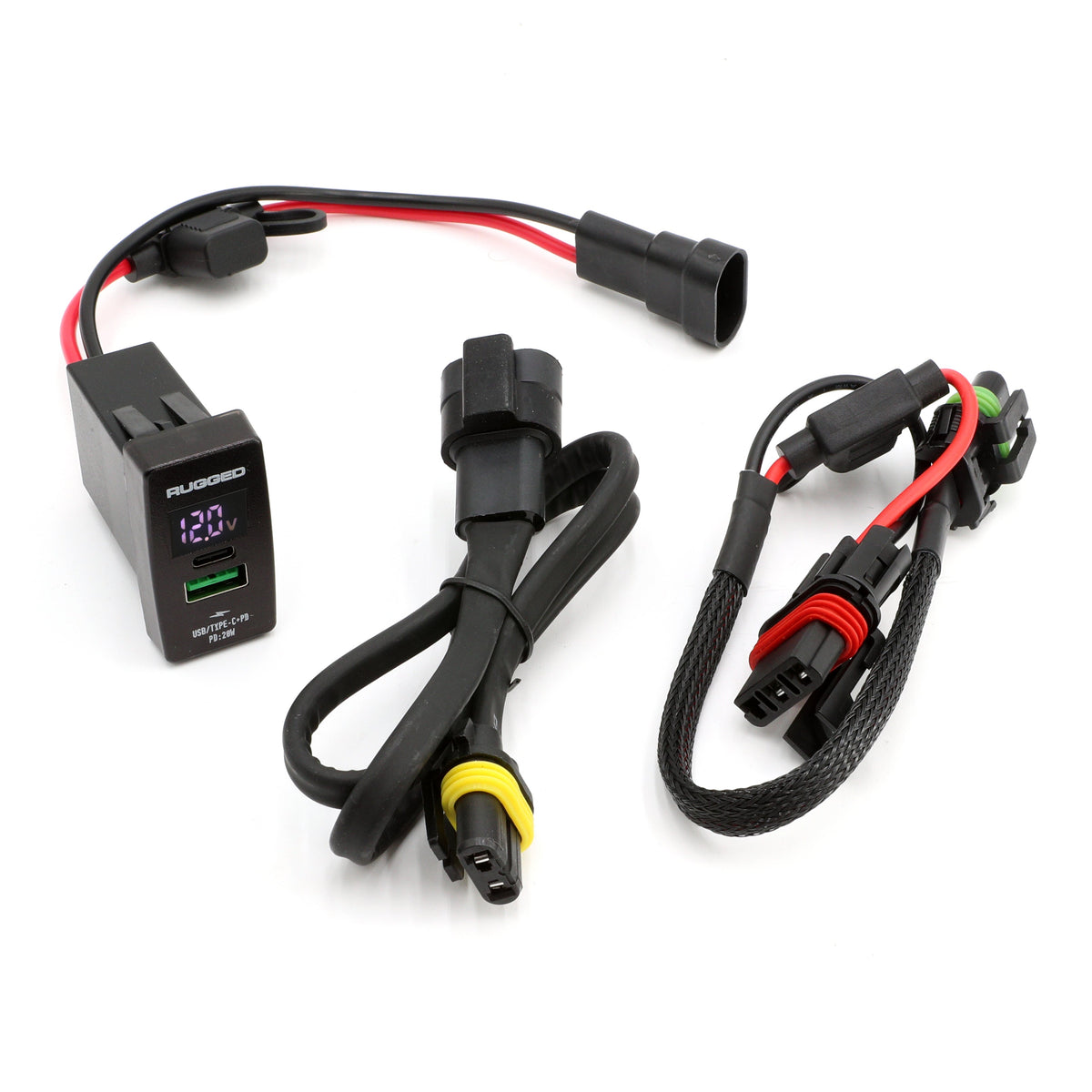 USB Rocker Switch Hub Kit for UTV Pulse Bars – 