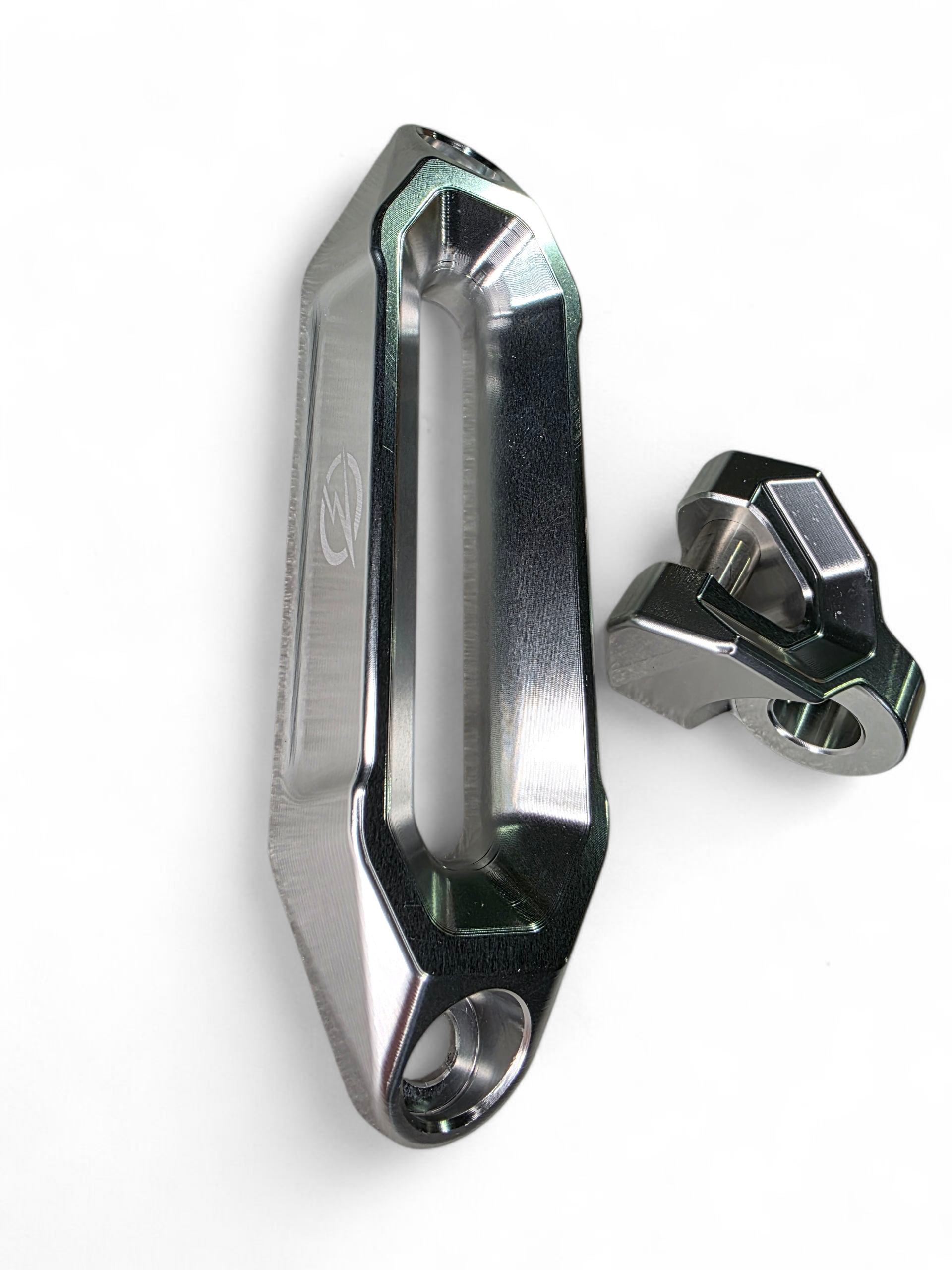 Winch Hawse Fairlead and Hook Combo (Clear)