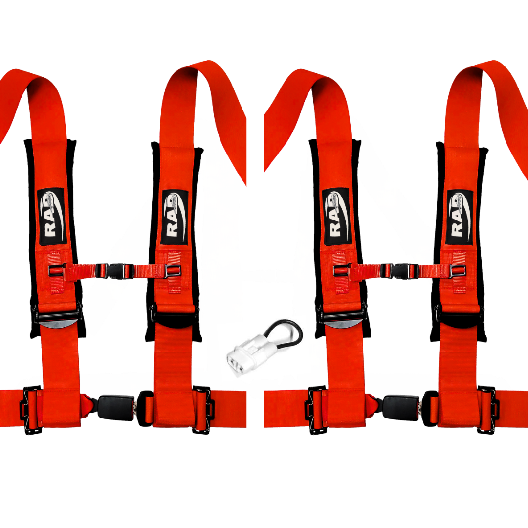 KRX Front Seat Harness Mount 4 Seater | RAD 4-Point Harness Kit