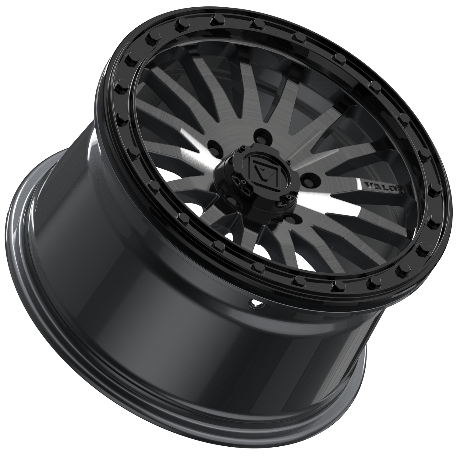 Tango on 15x8 V06 BG UTV Wheel and Tire Kit