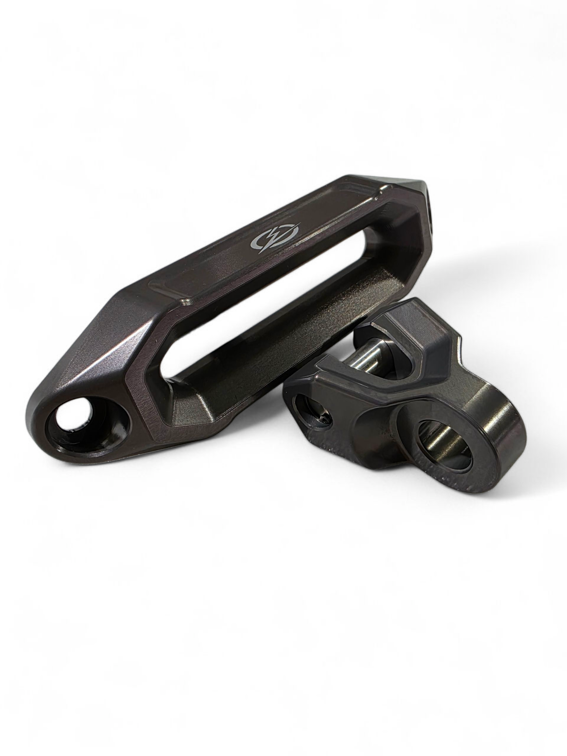 Elektric Offroad Designs UTV Winch Fairlead and Hook (Gunmetal)