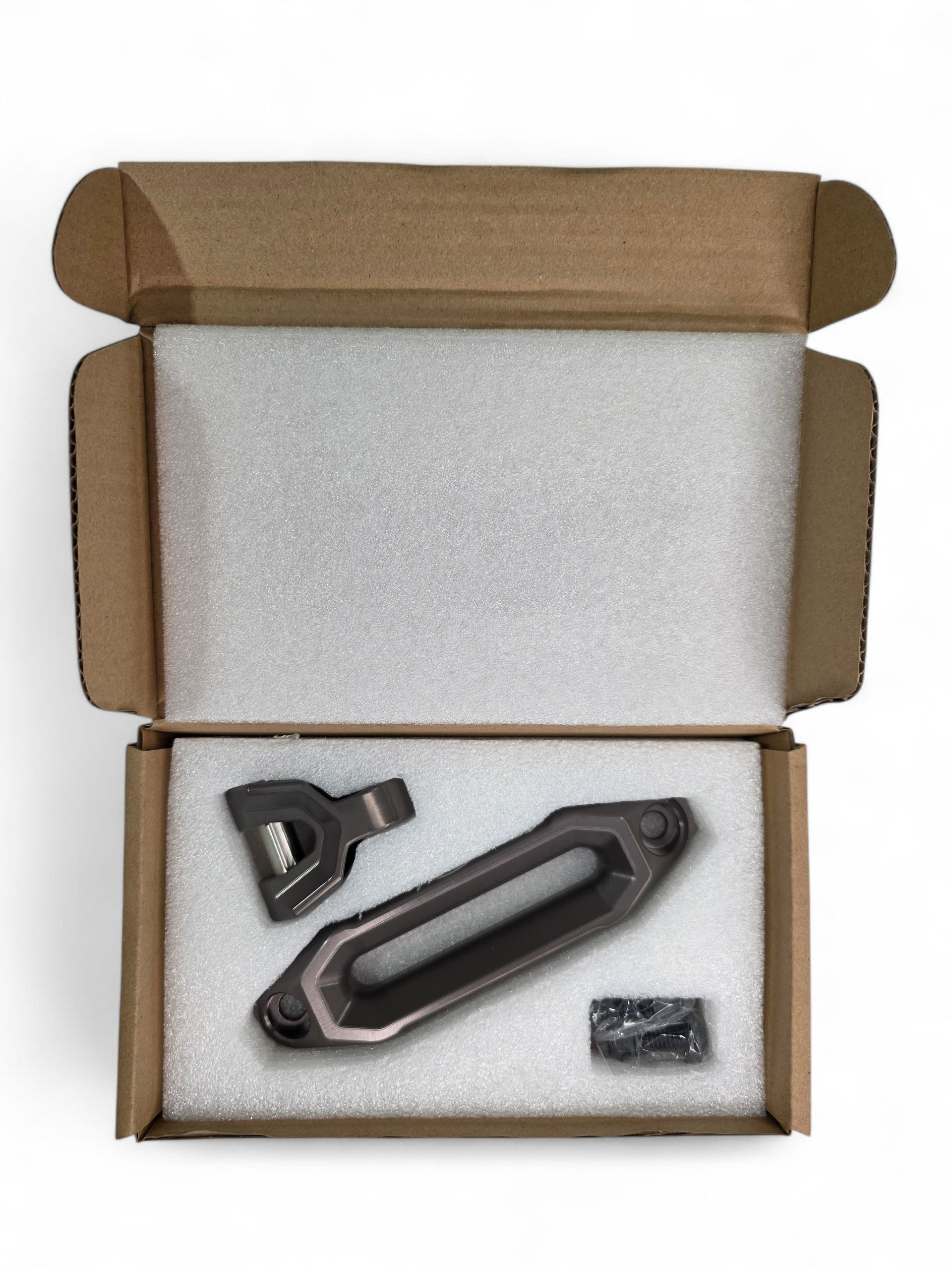 Elektric Offroad Designs UTV Winch Fairlead and Hook (Gunmetal)