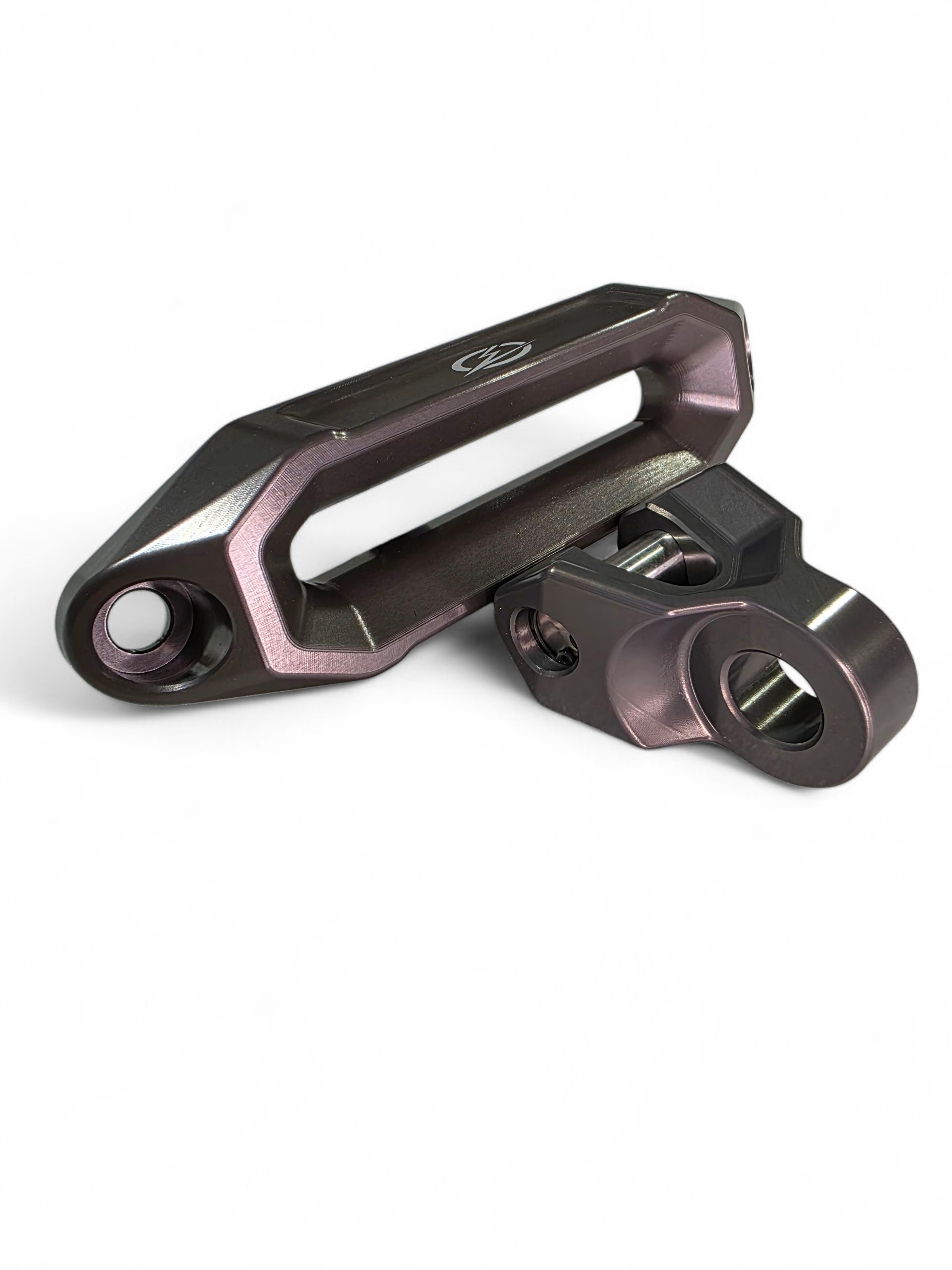 Elektric Offroad Designs UTV Winch Fairlead and Hook (Gunmetal)