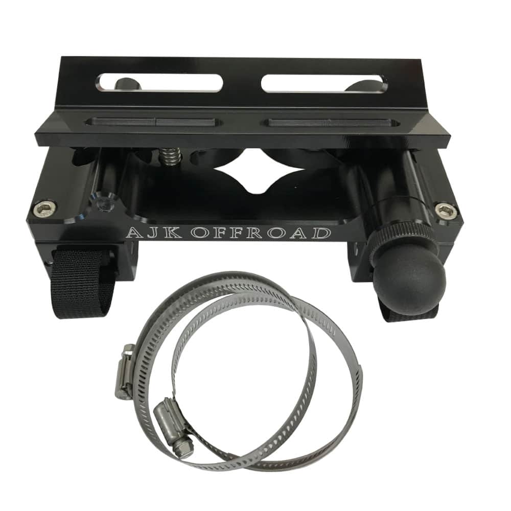 Quick Shot Quick-Release Fire Extinguisher Mount — Quick Shot Fire Extinguisher Mount - Quick Release - Truck, Jeep, ATV, SXS Part  AJK Offroad   
