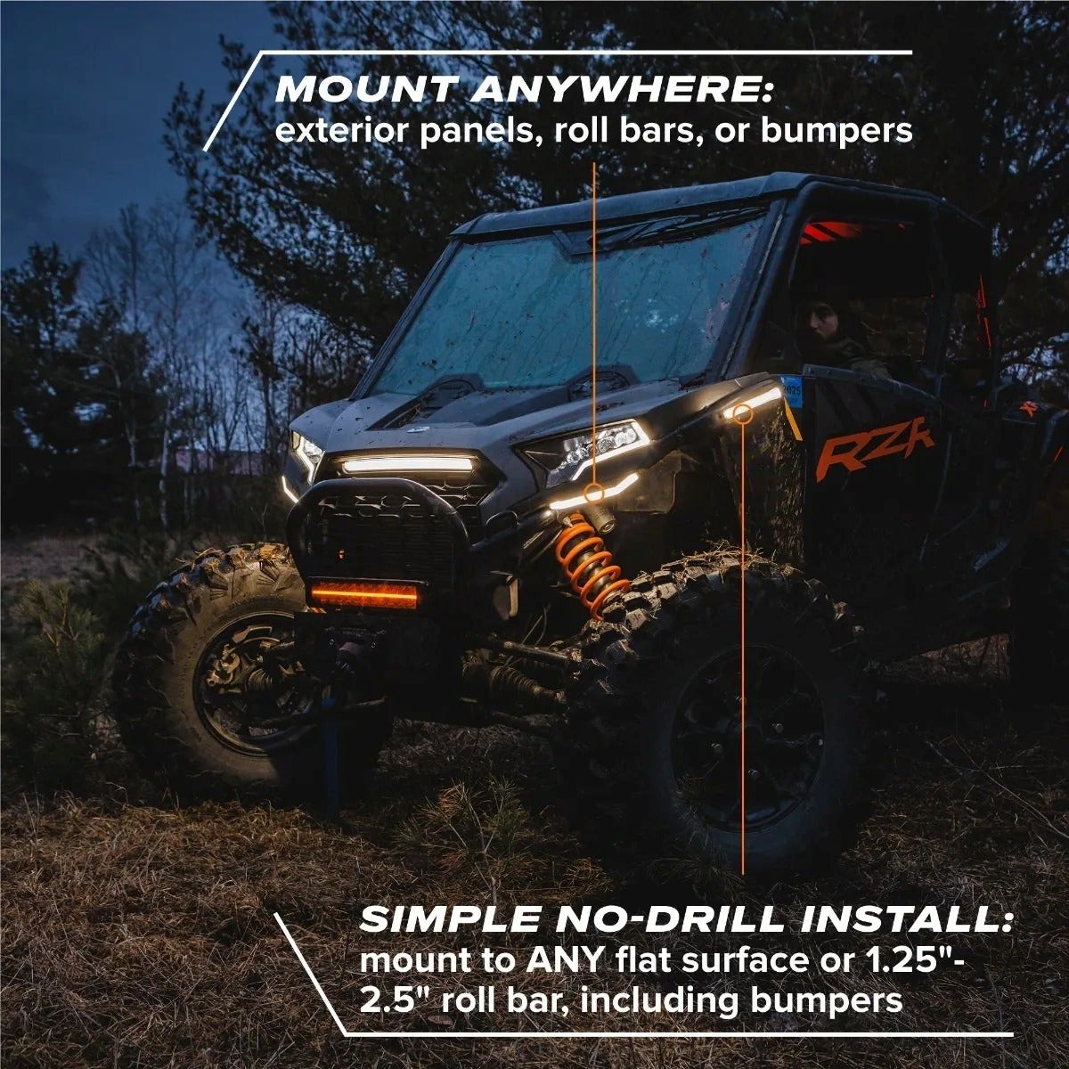 Kawasaki Ridge Auto Cancel Apex Turn Signal Kit